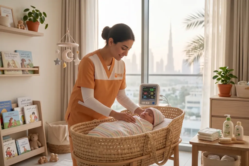 Baby care at home Dubai | Newborn & Pediatric Nursing Support