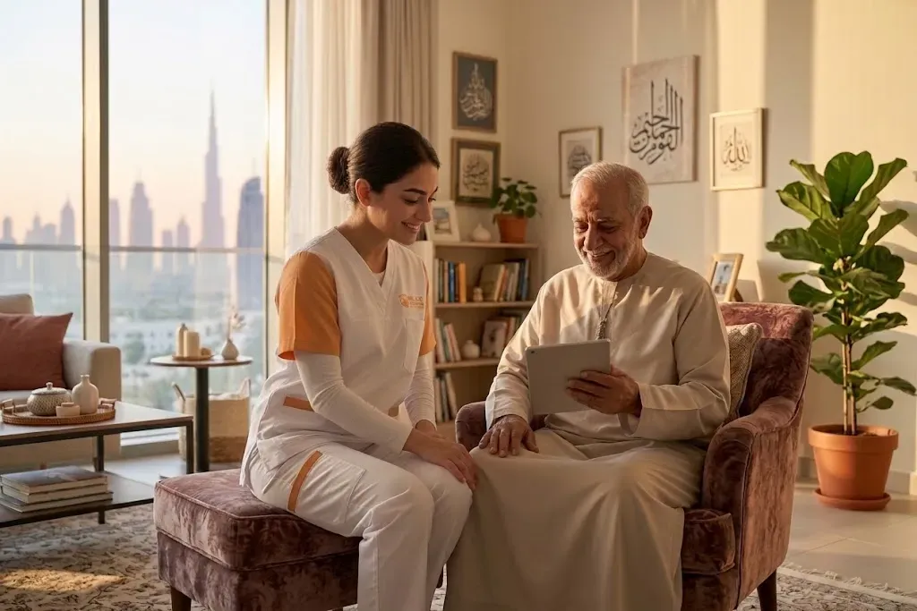 Elderly Care at home Dubai | Senior Medical & Bedside Nursing