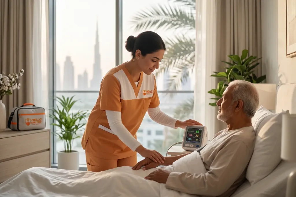Home Nursing Dubai | 24/7 DHA Licensed Private Nurses