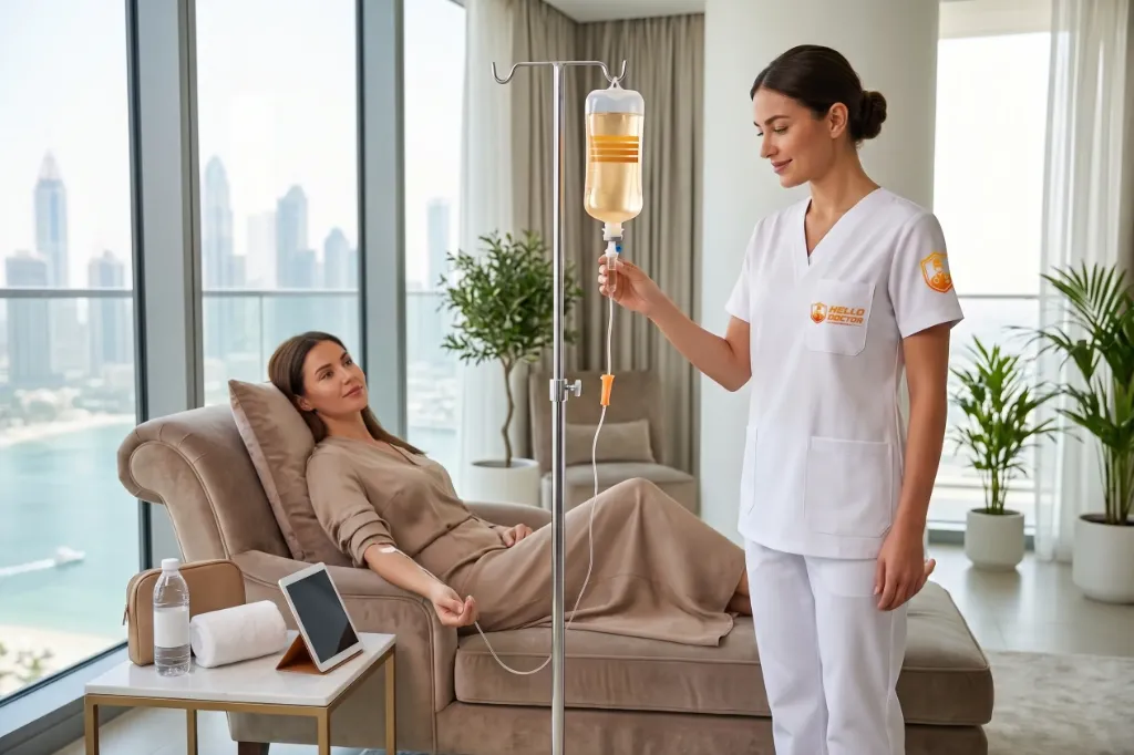 IV Drip Therapy at Home Dubai | Vitamin & Hydration Infusions